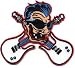 Artist Kruse Rockin Monster Guitar iron on Patch