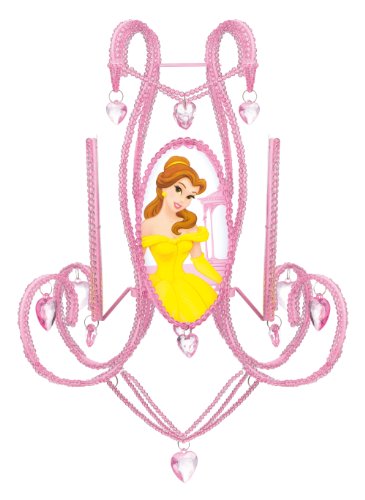 Imagen 2 de Disney DNYPRN0004UK - Lámpara de techo, color rosa, diseño de Cenicienta