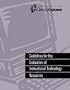 Guidelines for the Evaluation of Instructional Technology Resources