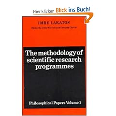 The Methodology of Scientific Research Programmes: Volume 1: Philosophical Papers: 001 (Philosophical Papers (Cambridge))