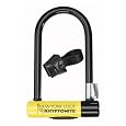 Kryptonite New York Standard Bicycle U-Lock with Transit FlexFrame Bracket (4-Inch x 8-Inch)