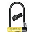 Kryptonite New York Standard NYL U Lock with Flexframe Bracket (3000) - Black/Yellow