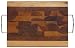 Wood Small Rectangle Cutting Board Tray 12" x 16"