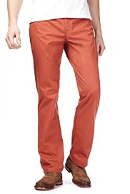 Autograph Pure Cotton Stay Dark Straight Fit Trousers