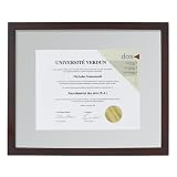 Review Linea  / Walnut Document Frame - 13x16