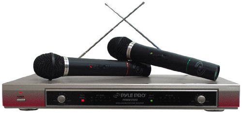 Two Channel Wireless Hand Held Microphone System