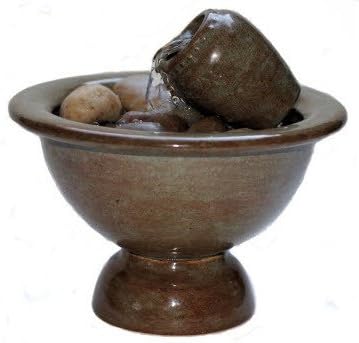 Mini Bowl Ceramic Tabletop Fountain