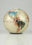 Review Team Concept  / 110MM Mother of Pearl Gemstone World Globe Paperweight
