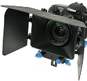 DSLR Matte Box for 15mm Rail Rod Support follow focus System D90 5D 60D 600D NEWMattBOX