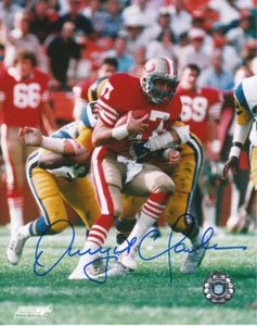 Dwight Clark Signed 49ers 8x10 Photo