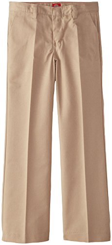 Dickies Big Girls' Flat Front Pant