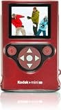 Kodak ZM2 Mini HD 720p Waterproof Ultra Slim Camcorder w/ 1.8 LCD Display, Integrated USB & Video Editing Software (Red)