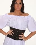 Traditional Black Pinstripe Spiral Steel Boning Waist Cincher Corset Basques Underbust Waist Reduction Girdle SC88051l