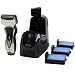 Panasonic Vortex ES-8077PLT Mens Electric Razor with Cleaning Cartridge