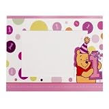 Pooh's 1st Birthday - Girl Photo Holders - 4 Count