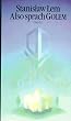 Also sprach Golem