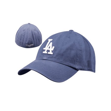 Los Angeles Dodgers Franchise Fitted MLB Cap (Blue)
