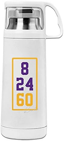 Starbks 8-24-60 Kobe Stainless Steel Vacuum Insulated Water Bottle White