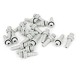 uxcell　ホースカプラ　継手　燃料ガス　水道　6mm管内径　1/8BSPおネジ　20個入り