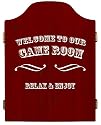 DMI Bristle Dartboard in Game Room Cabinet