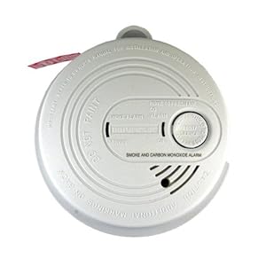 Universal Security Instruments USI-7795 120-Volt AC/DC Wired-In Combination Smoke and Carbon Monoxide Alarm