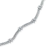 18 Kt White Gold Diamond Bracelet