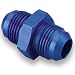 Automotive : Earl's 981510 Blue Anodized Aluminum -10 AN Male Union Adapter