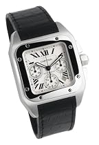 Cartier Men's Santos 100 XL Automatic Chronograph Watch #W20090X8