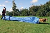 Trixie Agility Sack Tunnel, Nylon, 60 x 500 cm, Light Blue