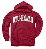 BYU-Hawaii Seasiders Cardinal Arch Hooded Sweatshirt