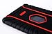Honeycase Extreme-Duty Military Transformer Hybrid Shockproof & Drop Resistance Anti-slip Soft Silicone Case Cover for iPad Mini (Black)