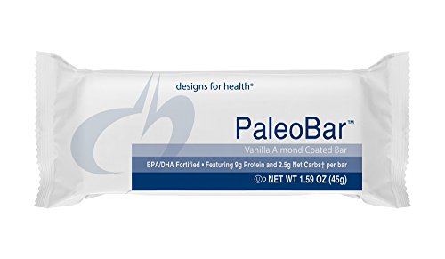 Designs For Health - PaleoBar Vanilla Almond Case of 18