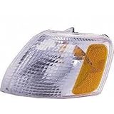 98-01 VW VOLKSWAGEN PASSAT CORNER LIGHT LH (DRIVER SIDE), White (1998 98 1999 99 2000... by Parts Train