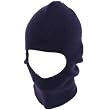 2 in 1 Knit Ski Beanie Skull & Face Mask Hat 2ply Navy