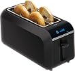 T-fal TL6802002 4-Slice Digital Toaster, Black