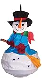 In the Breeze Snowman Wind Friend 3D Windsock