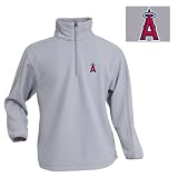 Los Angeles Angels Of Anaheim Youth Frost Pullover Fleece By Antigua
