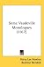 Some Vaudeville Monologues (1917)