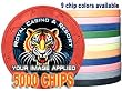 Custom Poker Chips: Put your image, Promotional Logo, or Design on a chip - 5,000 Full Color Authentic Casino Clay poker chips Custom Poker Chips: Put your image, Promotional Logo, or Design on a chip - 5,000 Full Color Authentic Casino Clay poker chips
