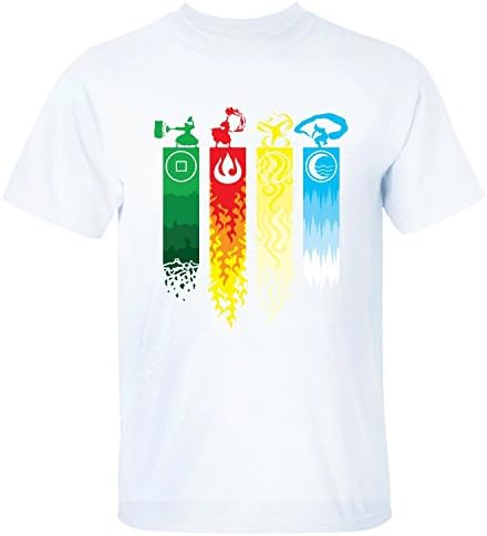 SKVV Men's Avatar The Last Legend Airbender Of Korra Aang T-Shirt