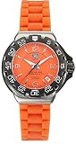 TAG Heuer Midsize Formula One Orange Rubber Watch #WAC1213.BT0708