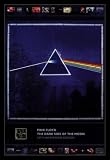 Pink Floyd (Dark Side of the Moon, 30th Anniversary) Black Wood-Mounted Music Poster Print - 24 X 36