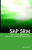 cover of SAP SRM Interview Questions Answers And Explanations