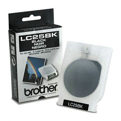 Brother Lc25bk Ink 480 Page-Yield Black Four-Cartridge Ink System Hermetically Sealed Packaging