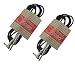 Hosa 10FT Electric/Bass/Jazz Guitar Cable - Set of 2