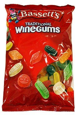 Bassetts Winegums traditional Englisches Weingummi 1 KG