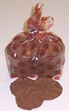 Gourmet Food : Scott's Cakes 1 lb. Chocoate Raspberry Shortbread Cookies in a Pumpkin Bag