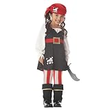 Precious Lil' Pirate Girl's Costume