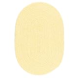 Spring Meadow Oval Braided Rug - Dandelion