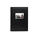 2-Pack Bonded Leather Photo Album Holds 300 Photos Each - Black
